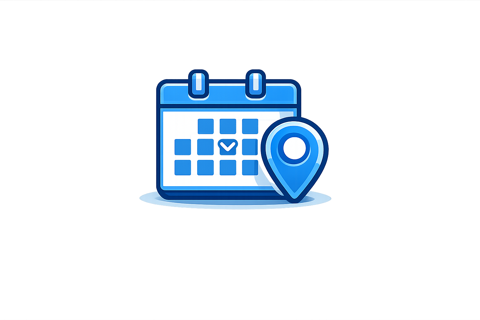 Booking reservation illustration